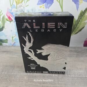 Alien Legacy (DVD, 1999, 4-Disc Set) 20th Anniversary Edition W/ Promo Card Set